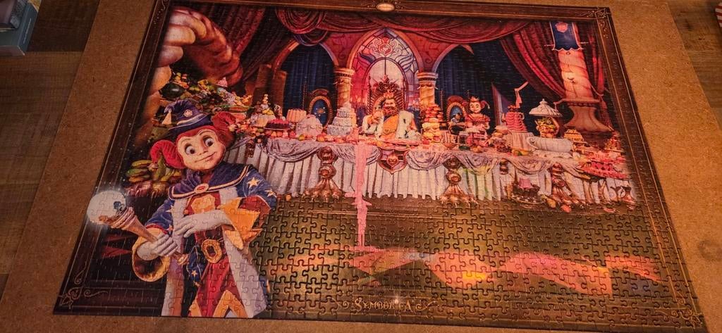 Efteling puzzel 1000 stukjes, Ophalen of Verzenden, 500 t/m 1500 stukjes, Zo goed als nieuw