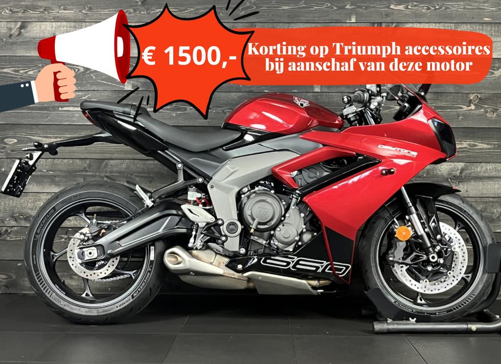 Triumph DAYTONA 660 CARNIVAL RED (bj 2026)