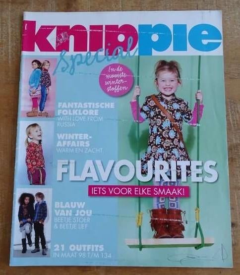 Bijlage Knippie najaar 2011 - 16 patronen maat 98 t/m 134, Verzenden, Zo goed als nieuw, Kind, Knippie