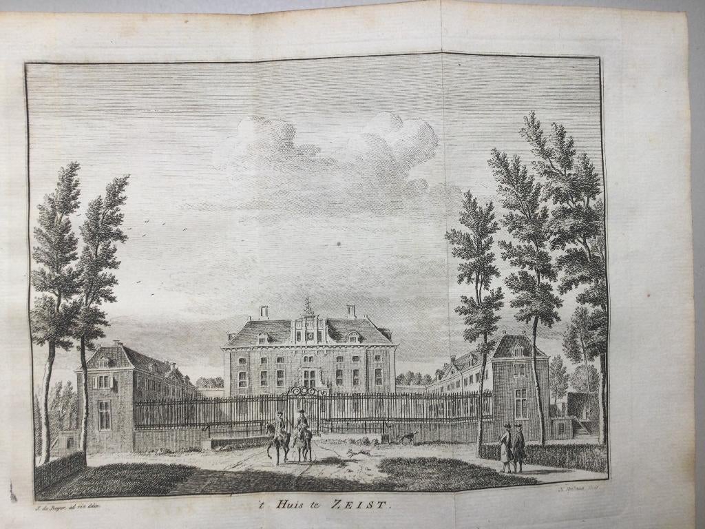Zeist, Slot Zeist, Tirion, 1750, Antiek en Kunst, Verzenden