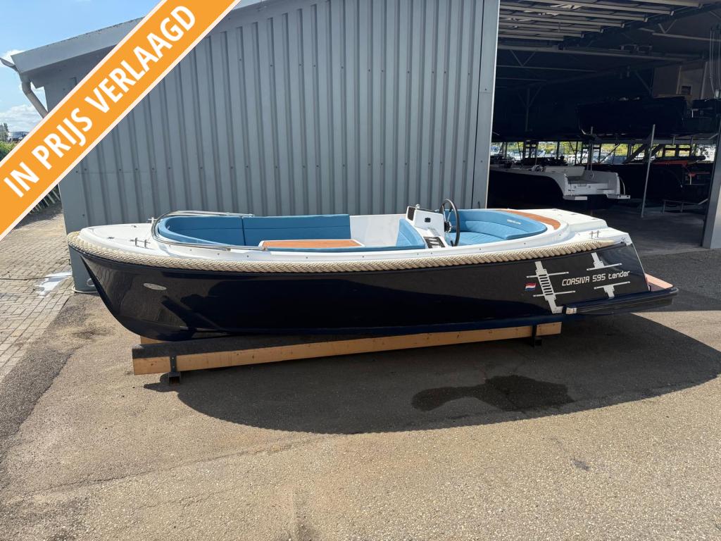 Corsiva 595 tender | sloep | tender | compleet vaarklaar, Watersport en Boten, Sloepen, 10 tot 30 pk, Zo goed als nieuw, 3 tot 6 meter