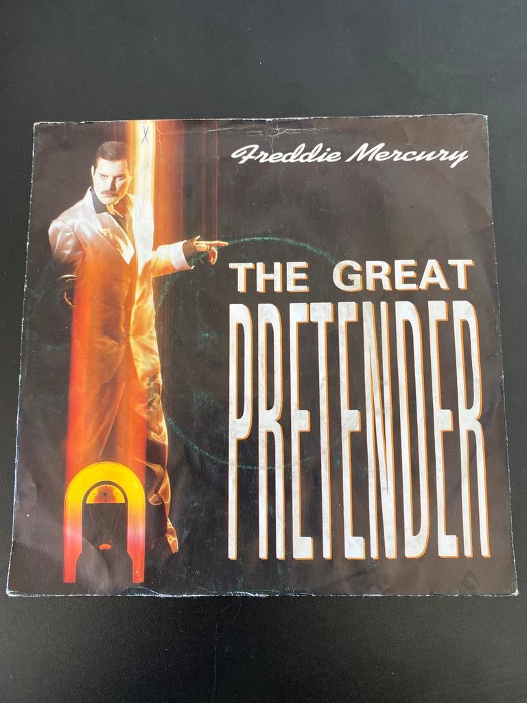 FREDDIE MERCURY.  THE GREAT PRETENDER., Ophalen of Verzenden, Gebruikt, 7 inch, Overige soorten