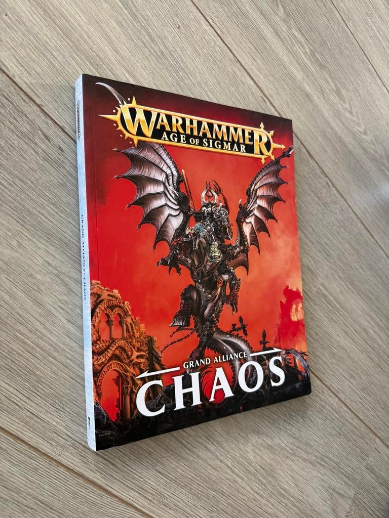 Warhammer Rulebook Grand Alliance Chaos, Hobby en Vrije tijd, Wargaming, Ophalen of Verzenden, Zo goed als nieuw, Warhammer