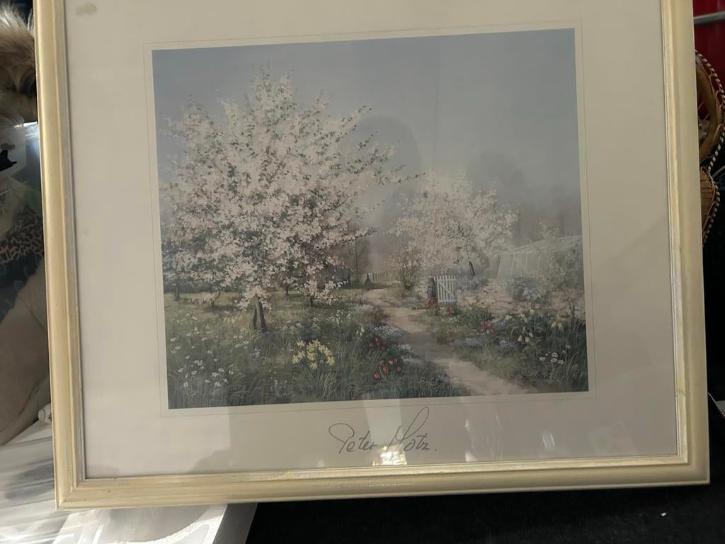 Lentetafereel van Peter Motz - Ingelijste print, Antiek en Kunst, Kunst | Schilderijen | Klassiek, Ophalen