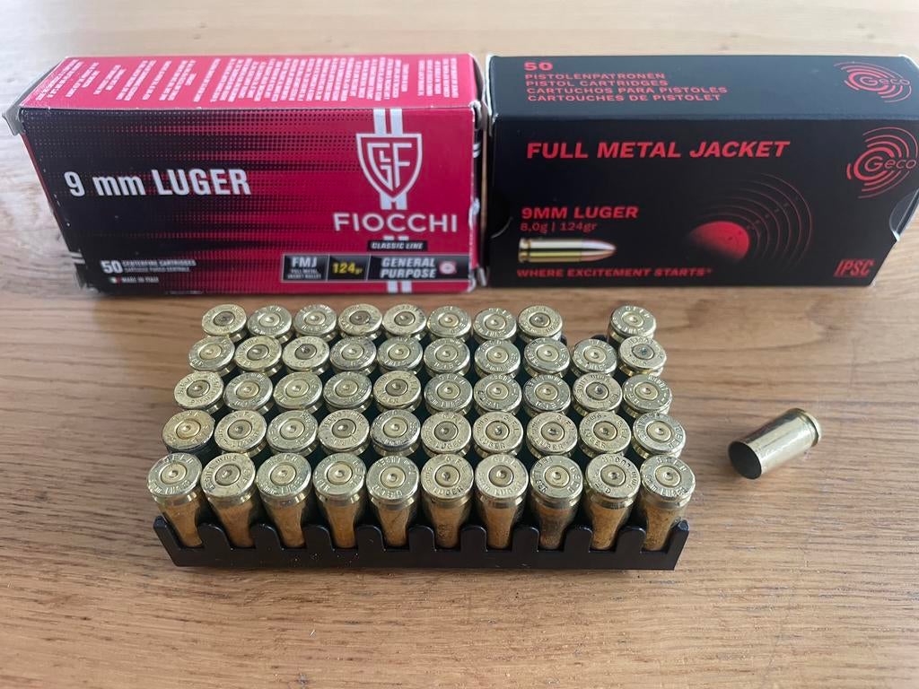 Lege 9 mm hulzen, Ophalen of Verzenden, Landmacht, Hulzen of Bodemvondsten