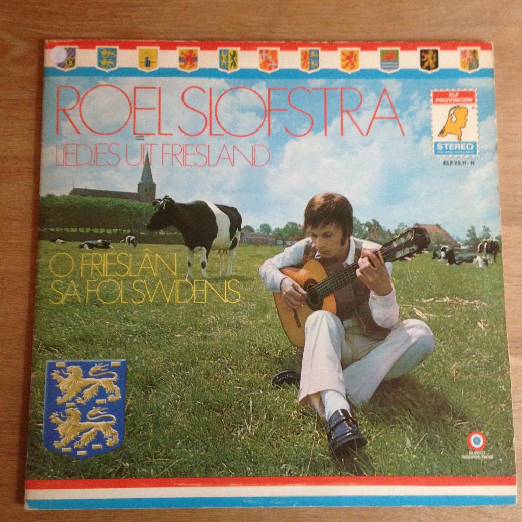 Roel Slofstra - Liedjes uit Friesland LP, Cd's en Dvd's, Ophalen, Gebruikt, 12 inch, Overige genres