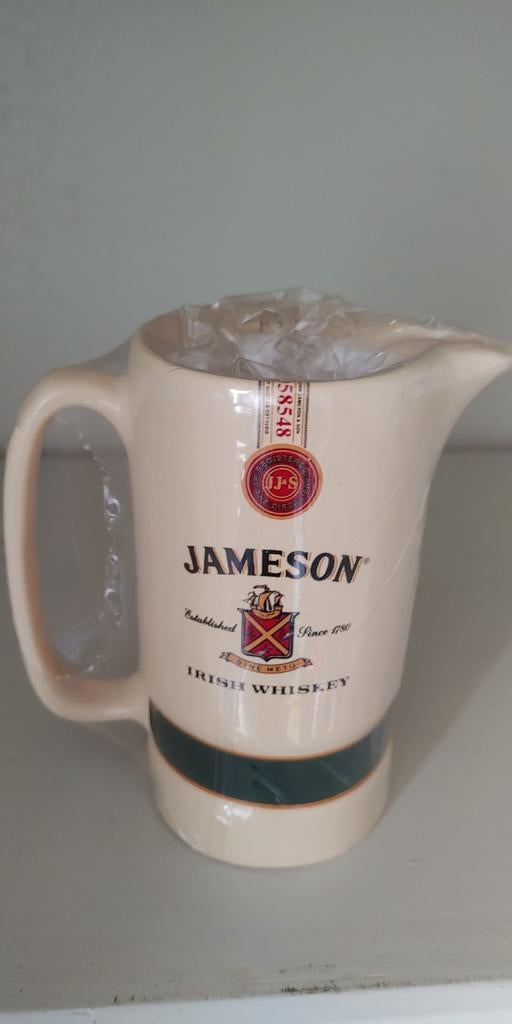 Jameson Irish Whiskey keramische kan, Keramiek, Overige typen, Nieuw, Ophalen of Verzenden