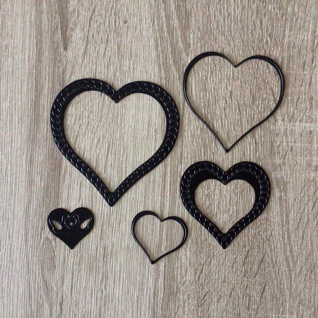 Snijmal hart 5 delig, Ophalen of Verzenden, Zo goed als nieuw, Overige thema's, Pons of Mal