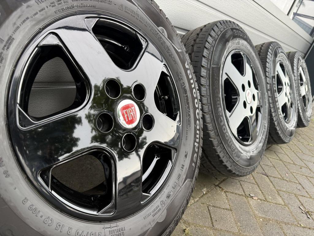 15 Fiat Ducato Rapido Boxer Relay Iveco Camper 5x118 velgen, 15 inch, -, -, Banden en Velgen