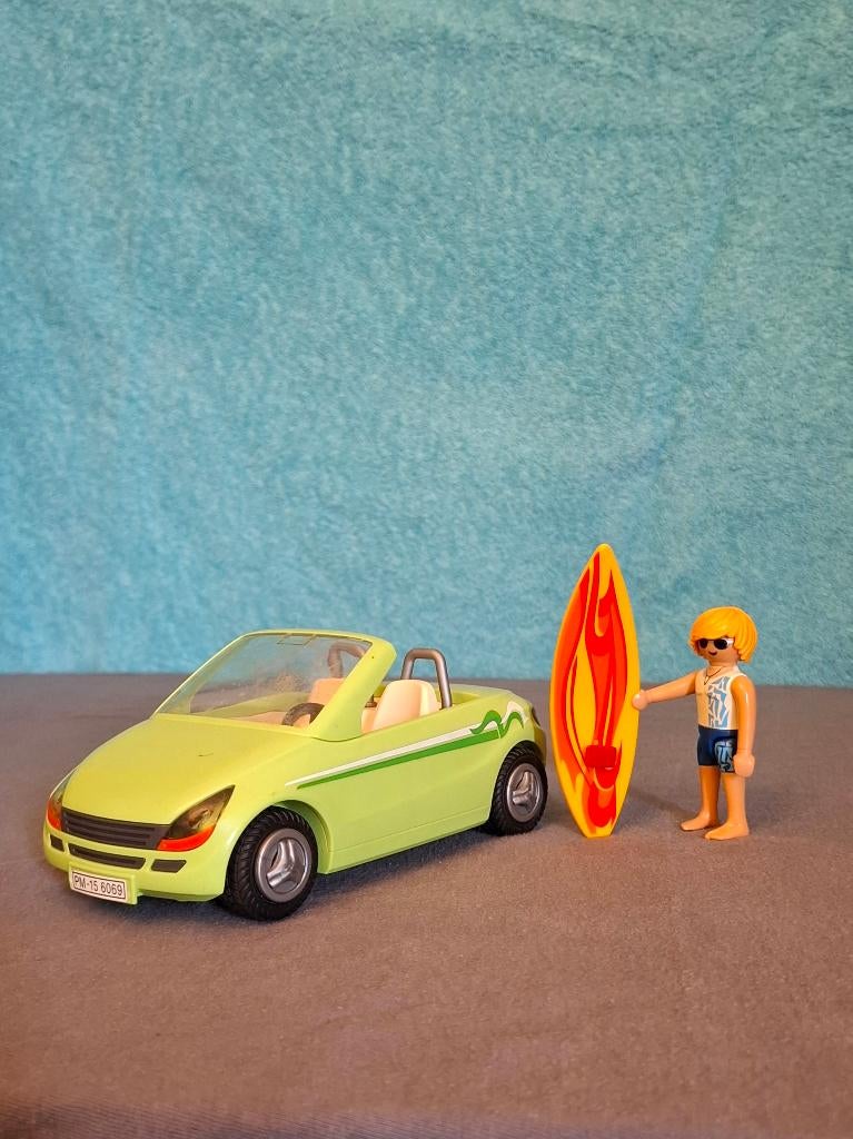Playmobil 6069 Surfer met cabrio, Ophalen, Gebruikt, Los playmobil