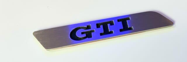 AUTO embleem GTI, Ophalen of Verzenden, Nieuw