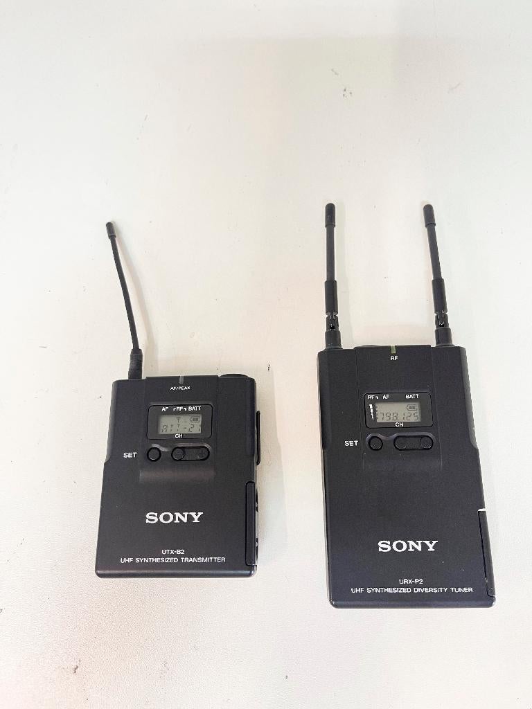 SONY Verzender+ontvanger+lavalier mic + extras, N, N, Overige typen, Ophalen of Verzenden