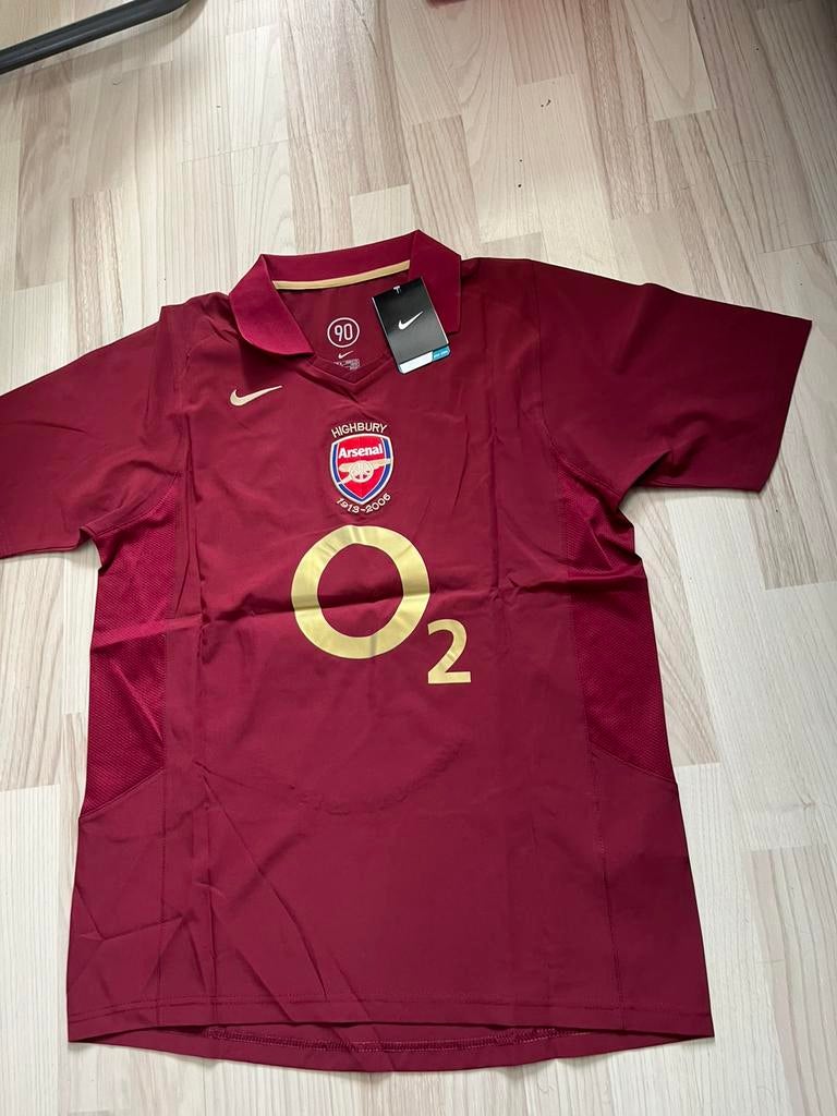 Thierry Henry Arsenal 2006 uitshirt retro M en L, Ophalen of Verzenden, Nieuw, Shirt