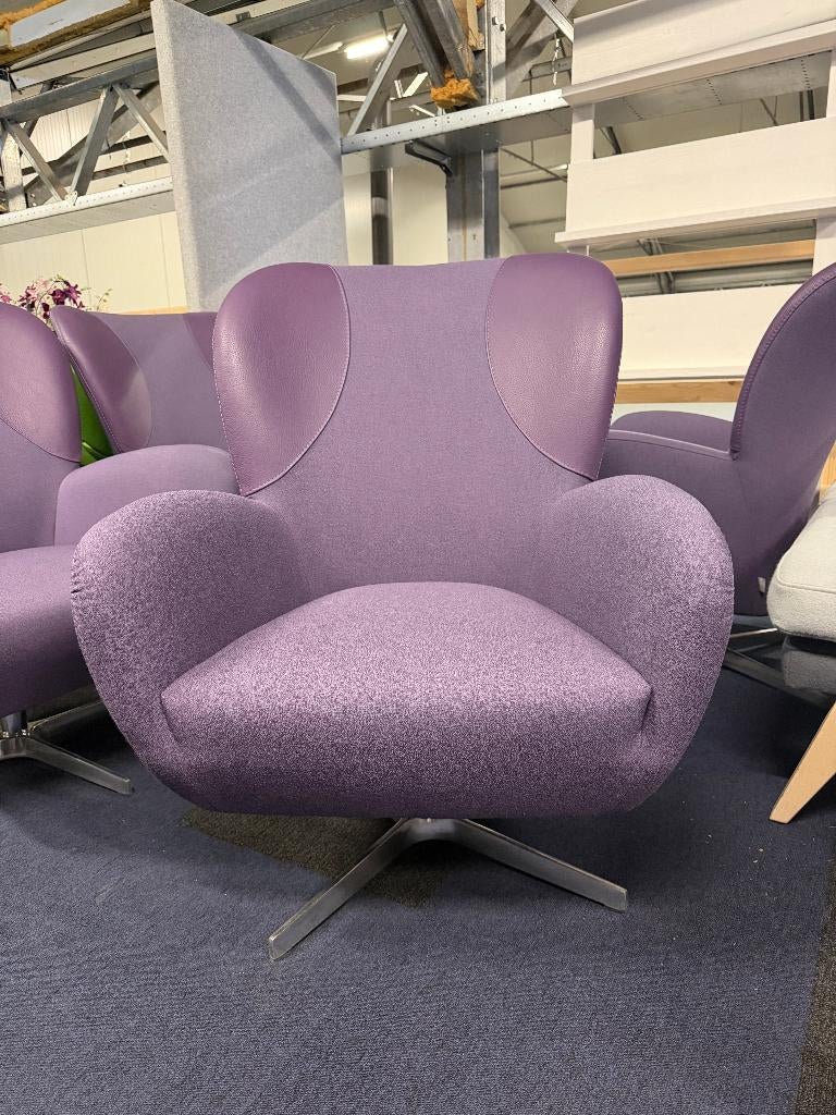 Design Bert Plantagie - Fauteuil / stoel, 5 stuks, Gebruikt, 75 tot 100 cm, Ophalen of Verzenden, Stof