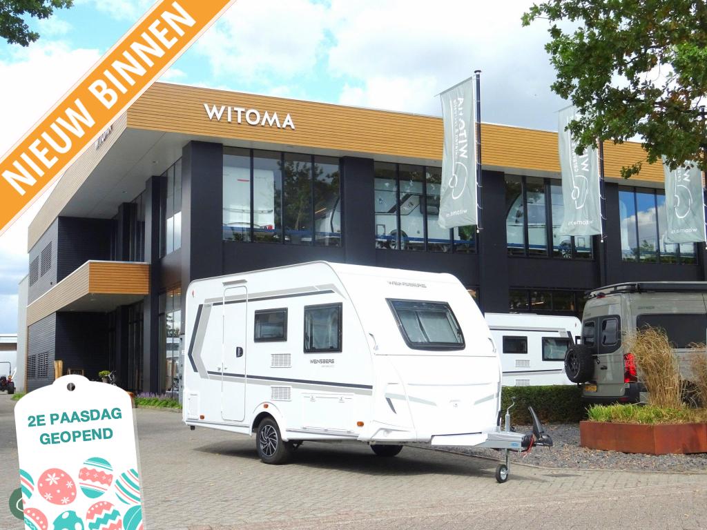 Weinsberg CaraOne Edition HOT 390 Witoma 50 jaar aanbieding, Caravans en Kamperen, Caravans, Overige merken, Bedrijf, Treinzit