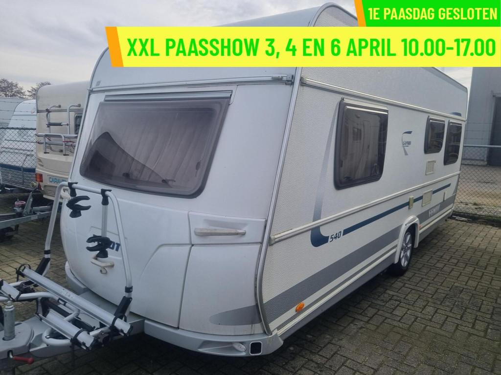 FENDT SAPHIR 540 ENKELE BEDDEN + VOORTENT + MOVER + LUIFEL, Rondzit, 7 tot 8 meter, Fendt, Tot en met 4