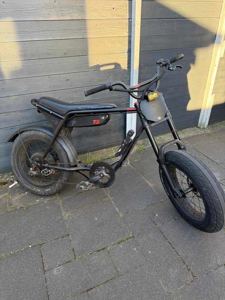 Super 73 fatbike, Fietsen en Brommers, Elektrische fietsen, Gebruikt, 59 cm of meer, 30 tot 50 km per accu, Ophalen