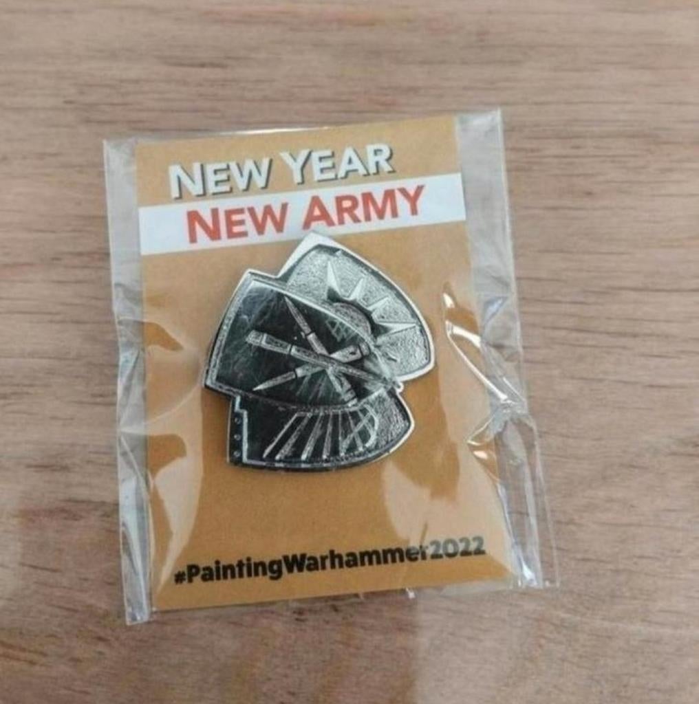 Warhammer pin new year new army 2022

Prijs 5, Ophalen of Verzenden, Nieuw