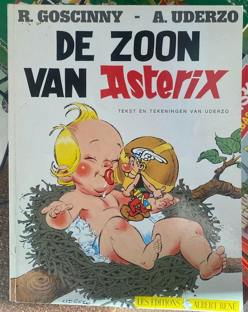 Asterix strip de zoon van Asterix, Boeken, Eén stripboek, Ophalen of Verzenden, Zo goed als nieuw