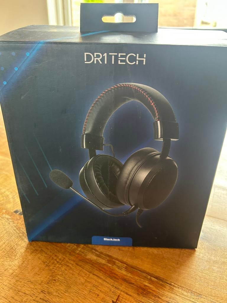 Koptelefoon blackjack Dr1tech, Ophalen, Nieuw, Bedraad