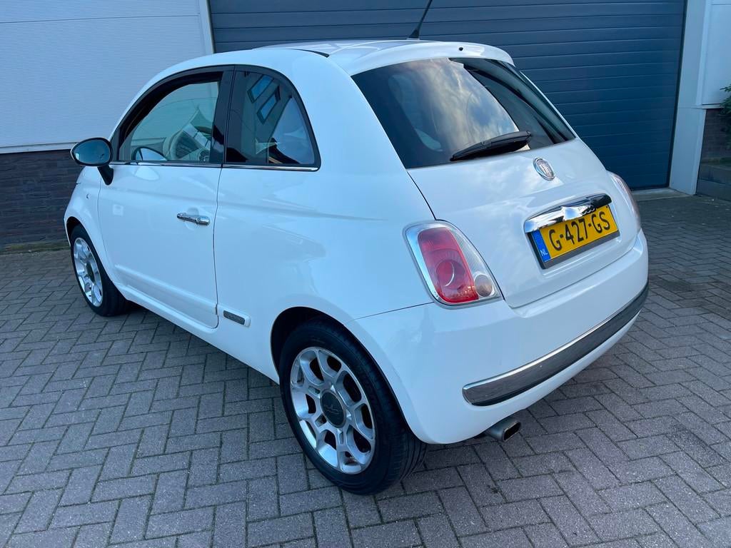 Fiat 500 1.2 Pop/Panoramdak/Leder/Airco/Elek-pakket, Voorwielaandrijving, Gebruikt, 1242 cc, 4 cilinders