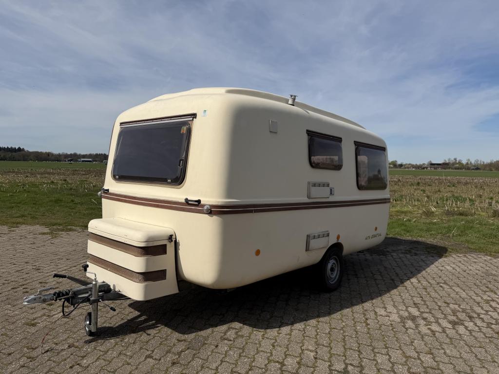 Lander Graziella 401, Caravans en Kamperen, Caravans, Overige merken, Overige typen, Koelkast, Bedrijf