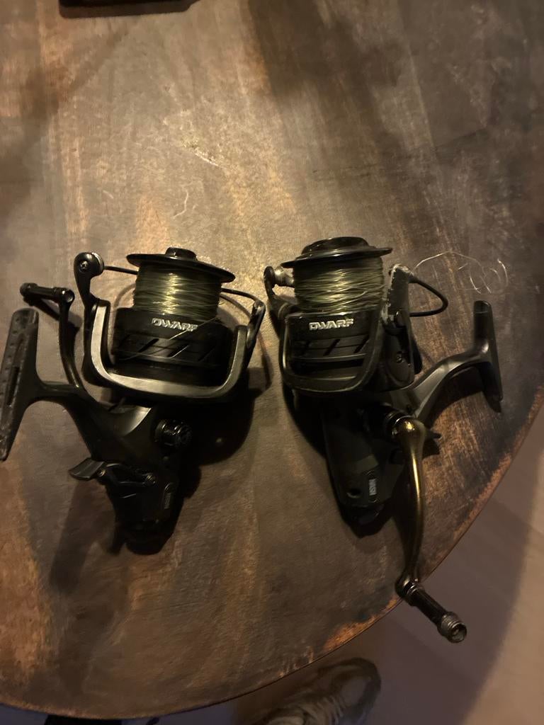 Nash Dwarf molens - Gebruikt, met kleine defecten, Watersport en Boten, Hengelsport | Karpervissen, Ophalen, Gebruikt, Molen