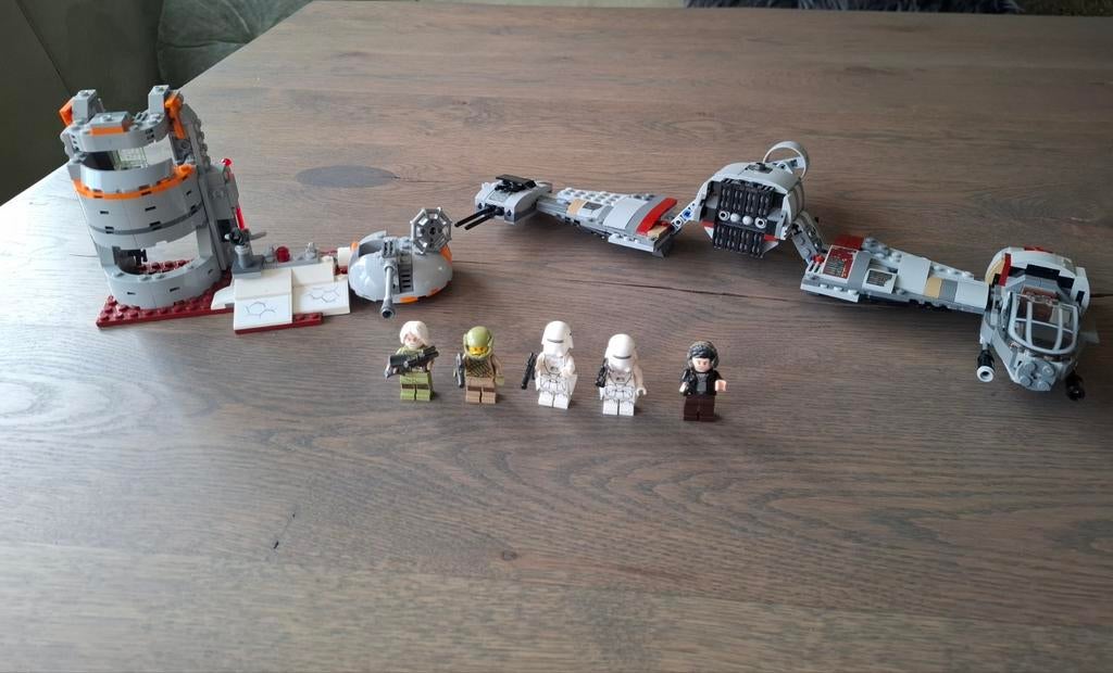 Lego star wars 75202, Ophalen of Verzenden, Gebruikt, Losse stenen, Lego