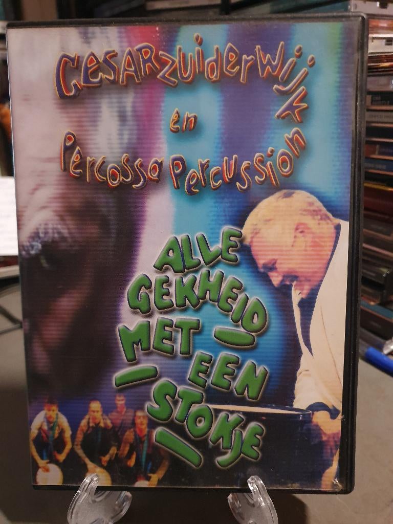 Cesar Zuiderwijk & Percossa alle gekheid met een stokje dvd, Alle leeftijden, Ophalen, Zo goed als nieuw