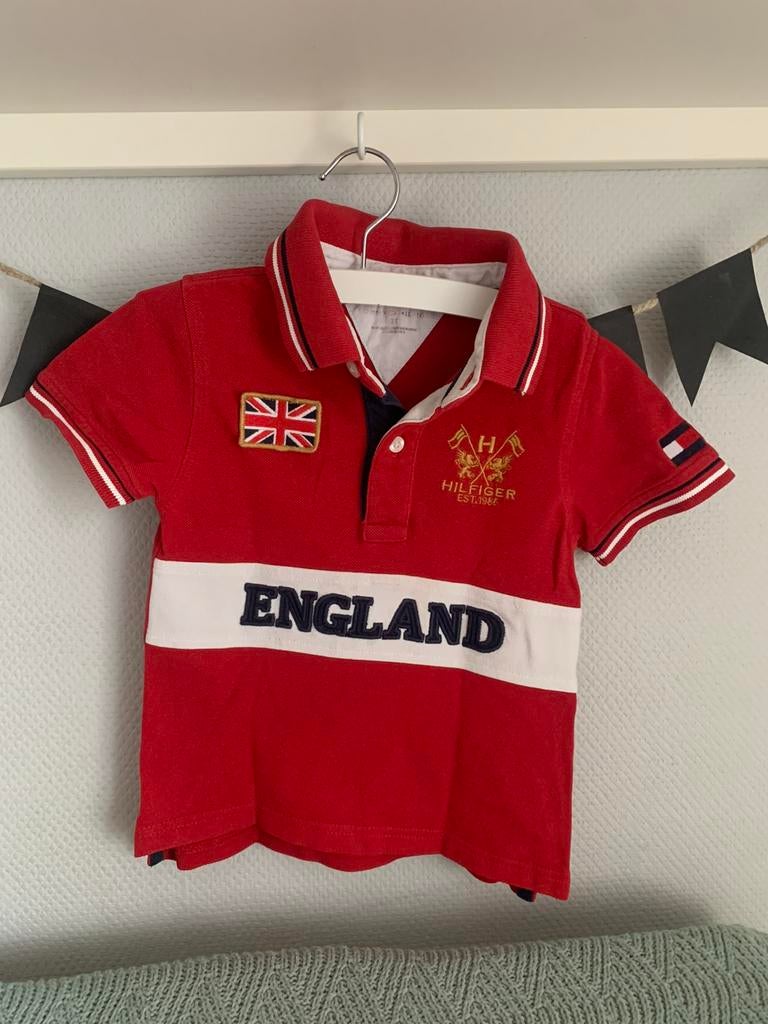 Polo tommy hilfiger maat 86, Kinderen en Baby's, Ophalen of Verzenden, Zo goed als nieuw, Jongetje, Shirtje of Longsleeve