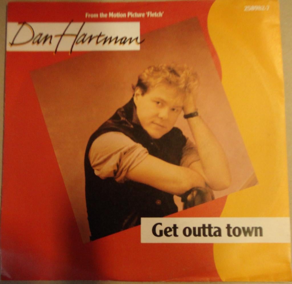 Dan Hartman > Get outta town, Cd's en Dvd's, Vinyl Singles, Gebruikt, 7 inch, Single, Ophalen of Verzenden