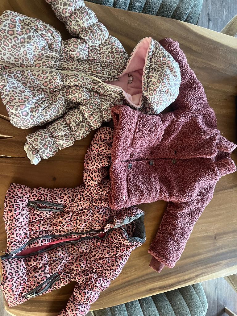 Meisjes jassen 86/92, Ophalen, Maat 92