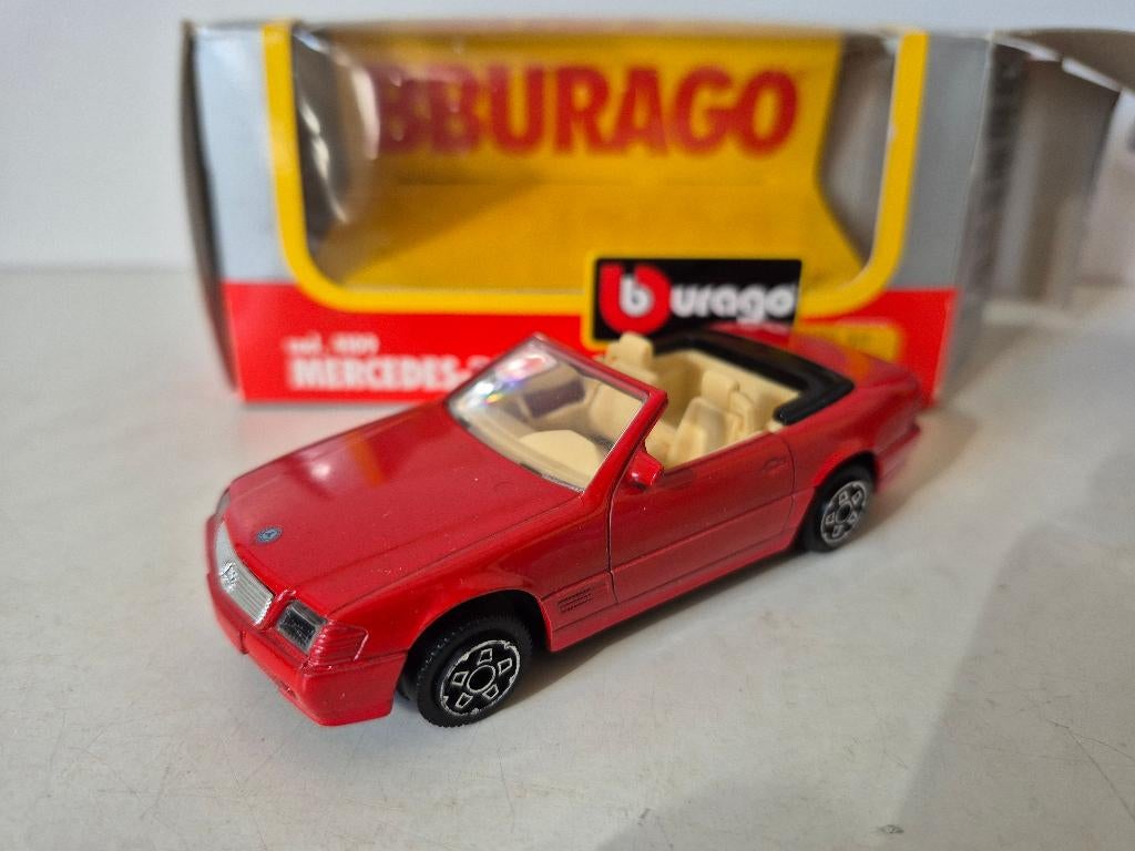Bburago 4109 Burago Mercedes-Benz 300 SL rood nieuw in doos, Ophalen of Verzenden, Nieuw, Auto, Overige merken
