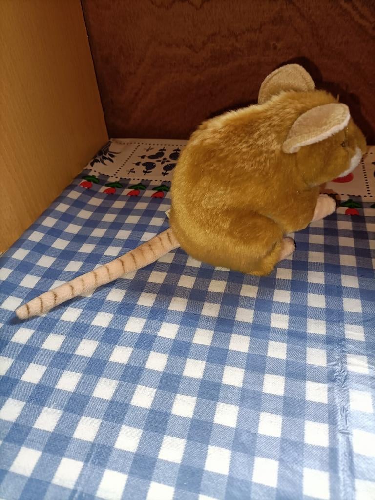 Rat knuffel WWF Wereld Natuur Fonds, Ophalen of Verzenden, Zo goed als nieuw, Overige typen