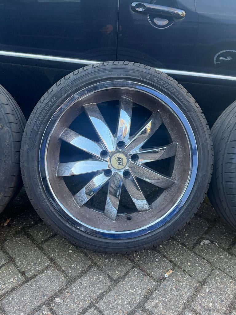 Ks velgen mercedes s cl e 19 inch breedset, Banden en Velgen, Ophalen of Verzenden, Personenwagen, 20 inch