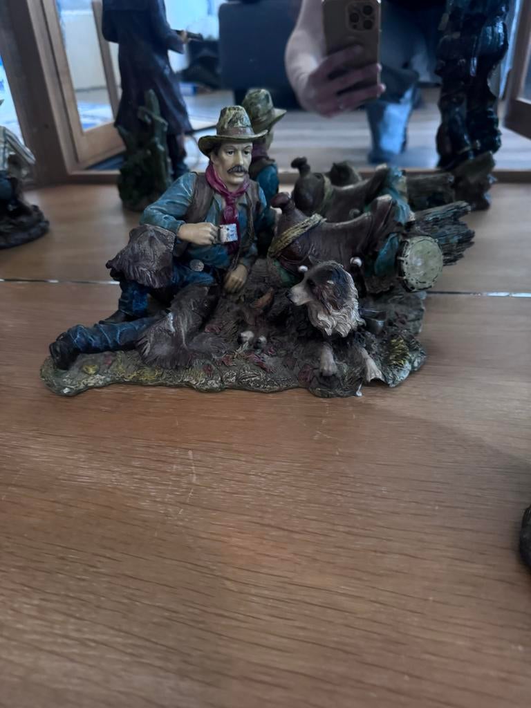 Cowboy beeld, Verzamelen, Beelden en Beeldjes, Ophalen, Zo goed als nieuw