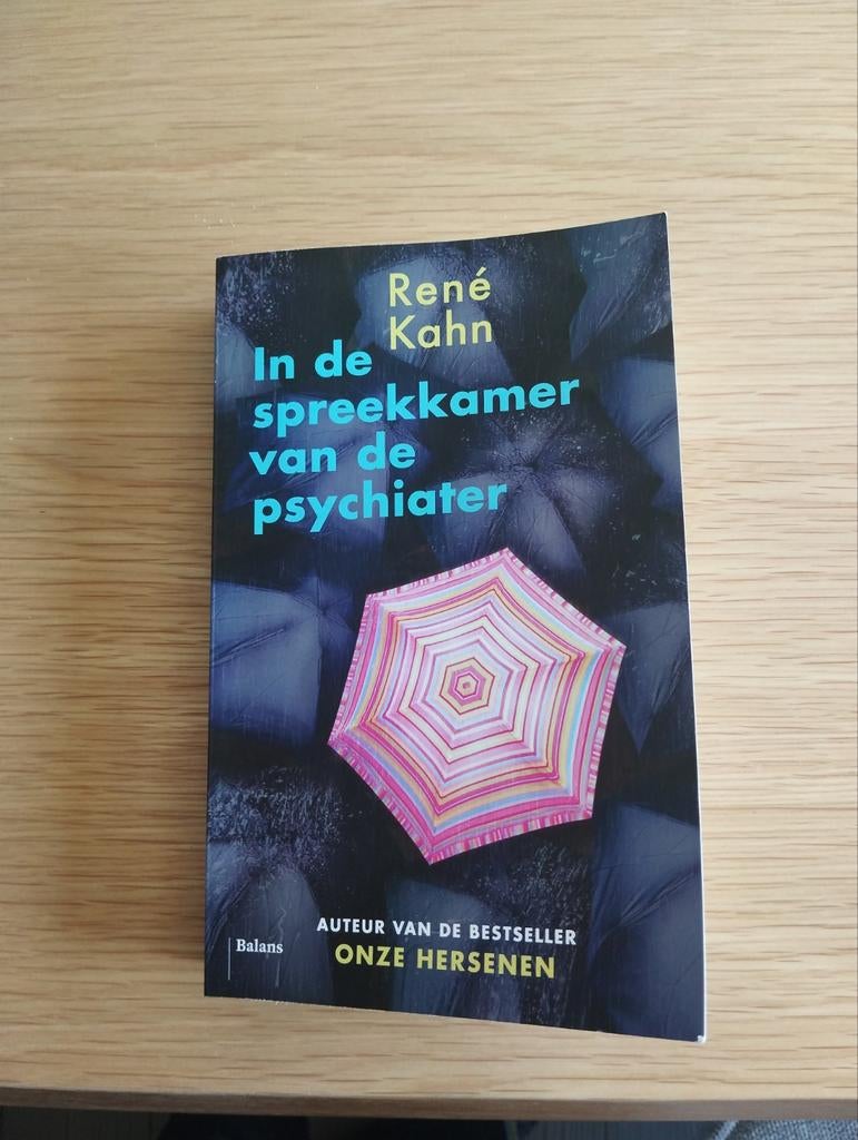 In de spreekkamer van de psychiater - René Kahn, Boeken, Ophalen of Verzenden