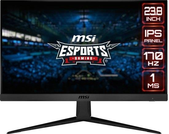 MSI G2412 Gaming Monitor – 24” 170Hz, Computers en Software, Monitoren, MSI, IPS, Full HD, Minder dan 1 ms