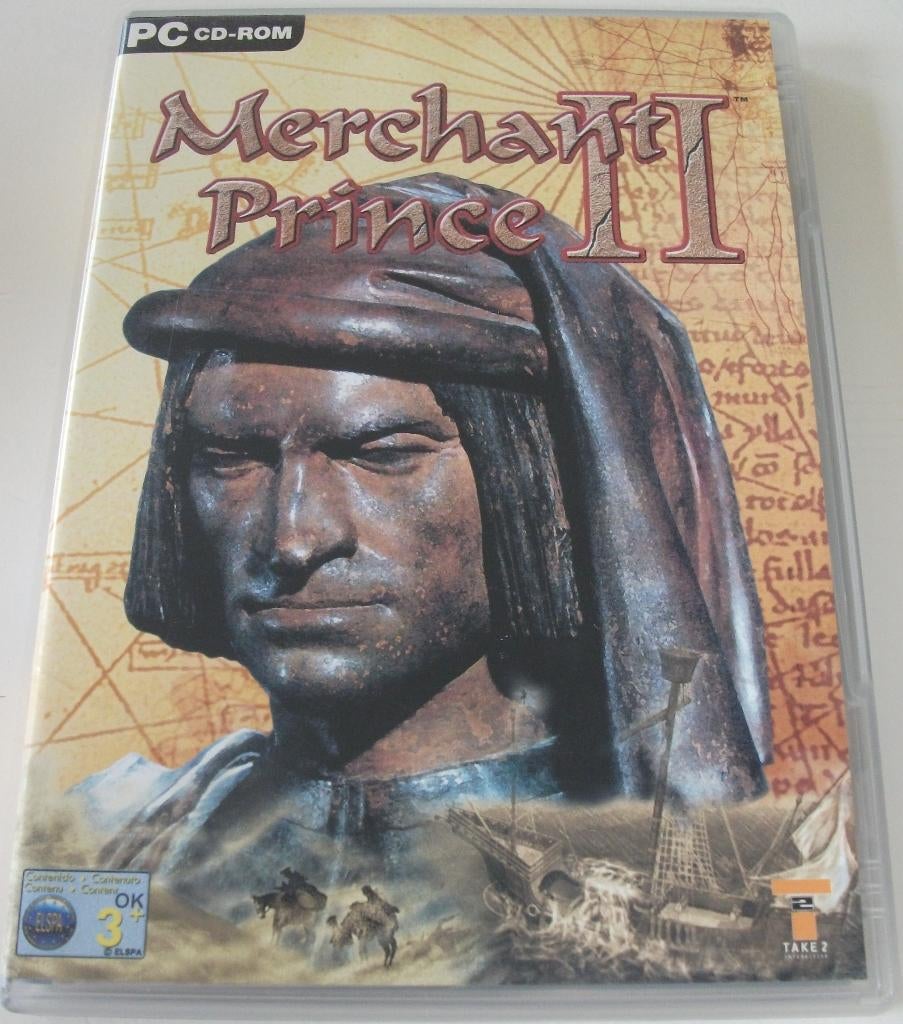 PC Game *** MERCHANT PRINCE II *** Age of the Renaissance, Spelcomputers en Games, Games | Pc, Zo goed als nieuw, Strategie en Constructie
