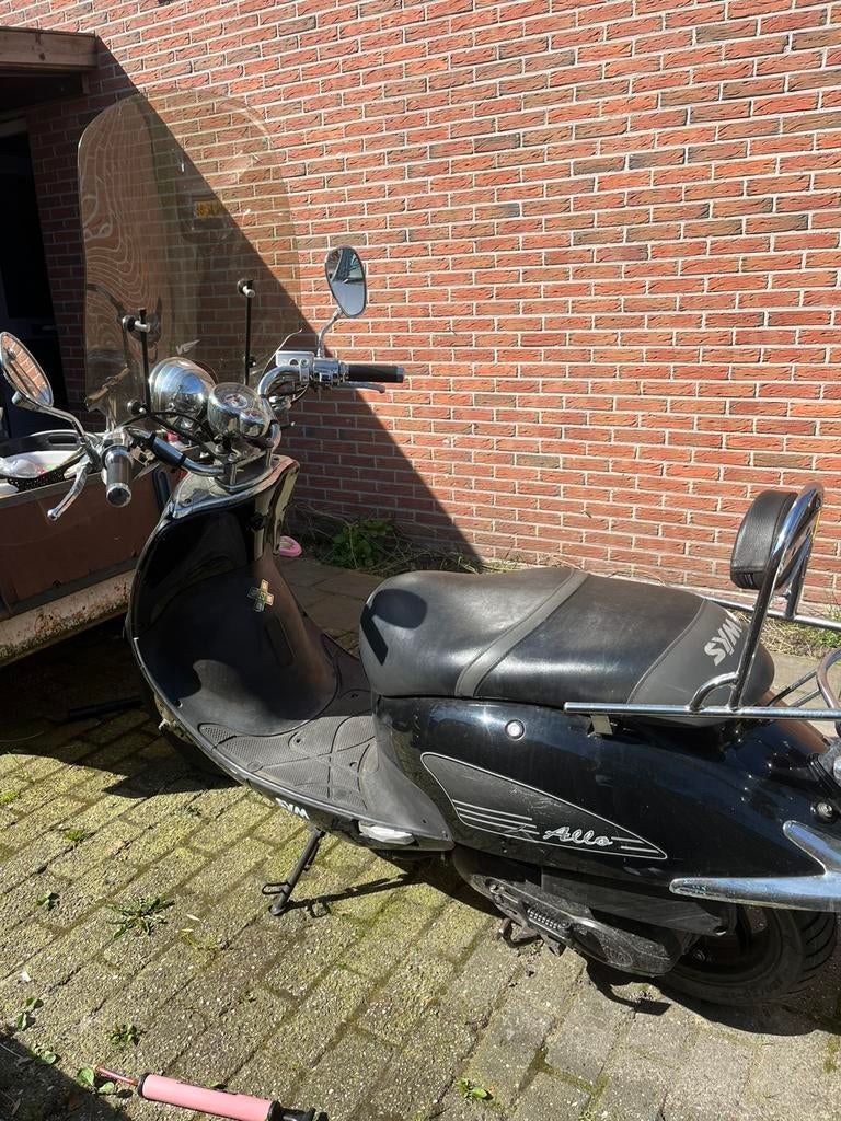 Sym Allo, Fietsen en Brommers, Scooters | SYM, Ophalen, Gebruikt, Maximaal 45 km/u, Allo