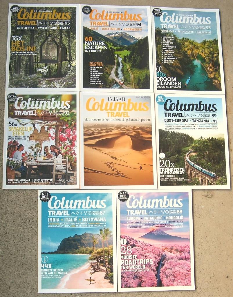 "Columbus Travel" - jaargang 2020, Ophalen, Zo goed als nieuw, Overige typen