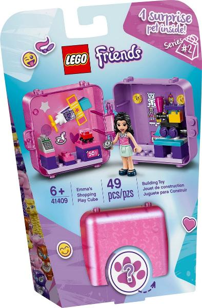 Lego Friends 41409 Emma's winkelspeelkubus, Lego, Nieuw, Friends, Ophalen of Verzenden