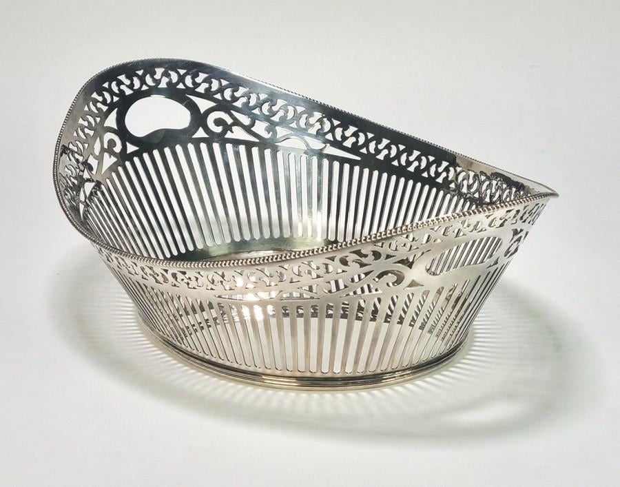 1018. Zilveren broodmand, D.J. Aubert - Nederland, 1998, Ophalen of Verzenden