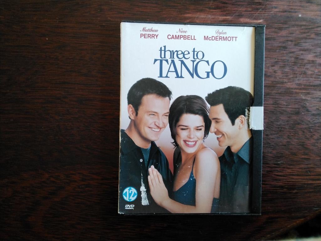 Three to tango, origineel, Vanaf 12 jaar, Ophalen of Verzenden, Zo goed als nieuw, Romantische komedie