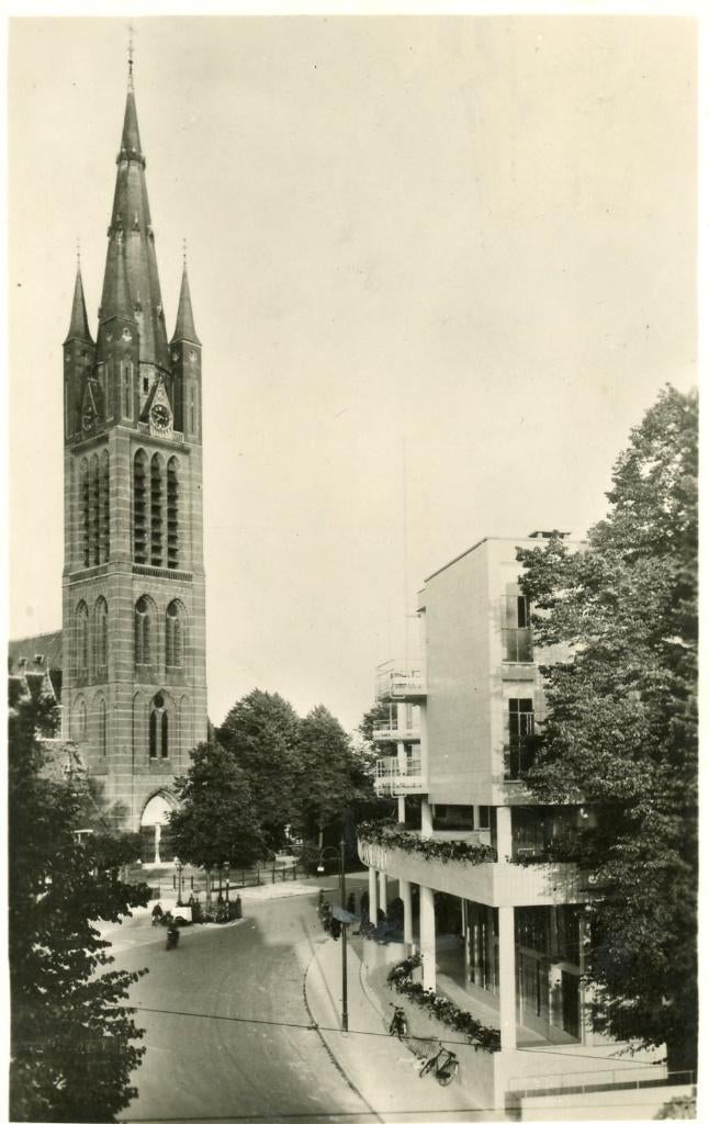 Hilversum Ansichtkaart, Verzenden, 1940 tot 1960, Noord-Holland