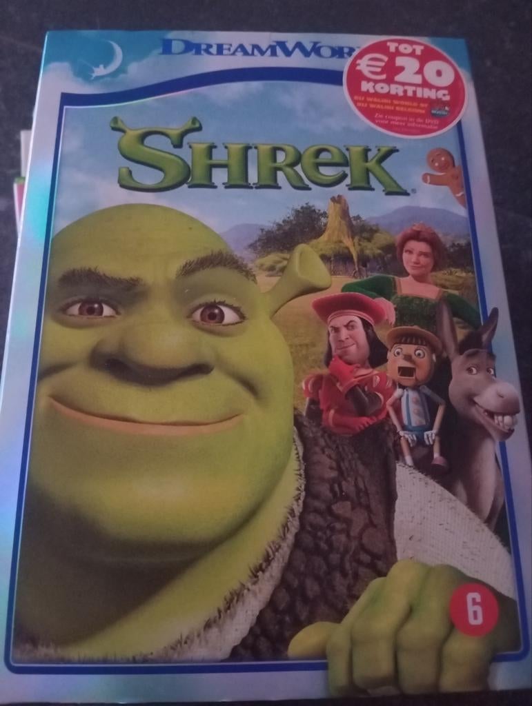 Shrek DVD Boxset, Gebruikt, Boxset, Ophalen of Verzenden, Komedie