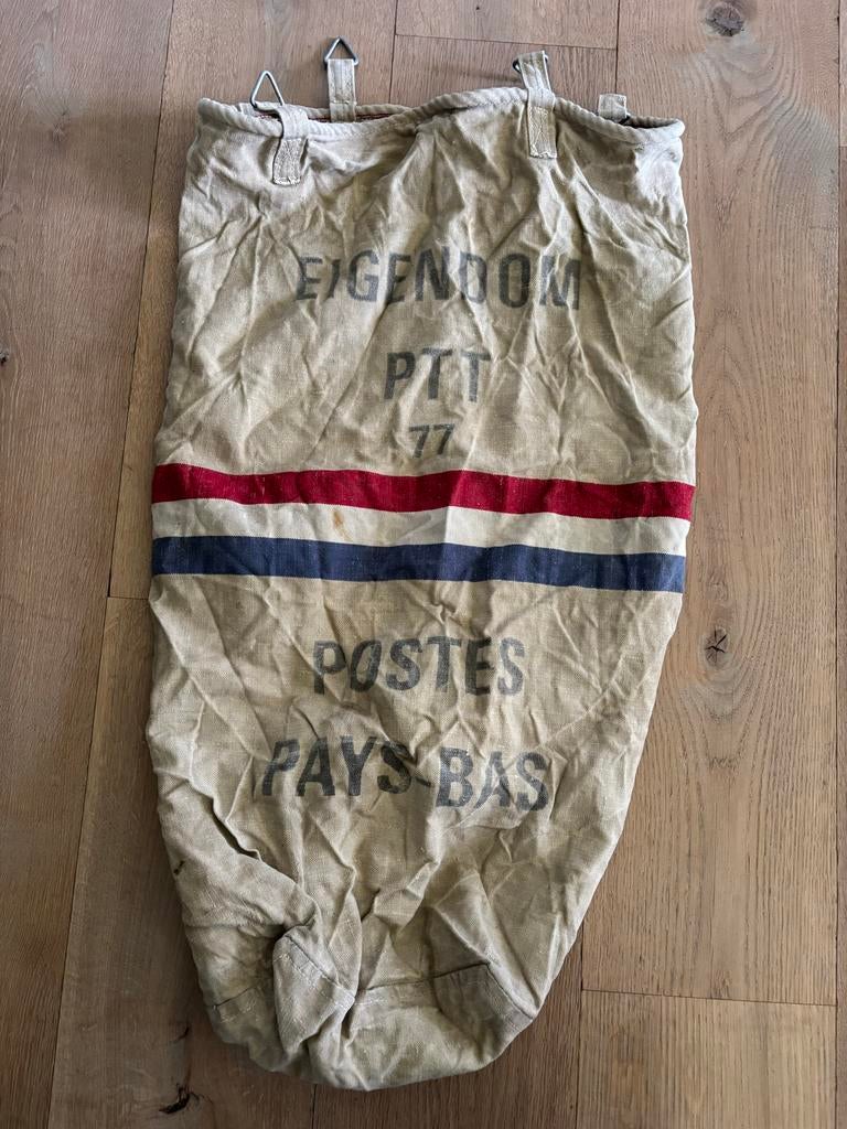 Vintage PTT postzak, Ophalen of Verzenden, Gebruikt
