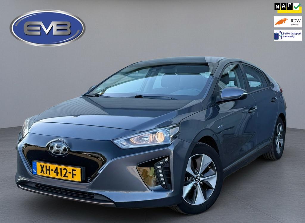 Hyundai IONIQ Comfort EV, SOH waarde 99,7 %, achteruitrijcam, Auto's, Hyundai, Origineel Nederlands, IONIQ, 466 min, Zilver of Grijs