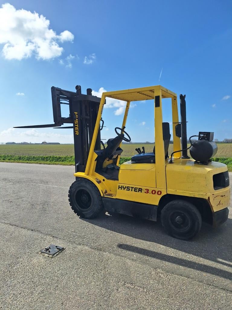 Heftruck hyster  triplo ff ss vorkversteller HH 4200 MM, LPG, Linde Toyota Hyster Komatsu Nissan jungheinrich Still Crown, Heftruck