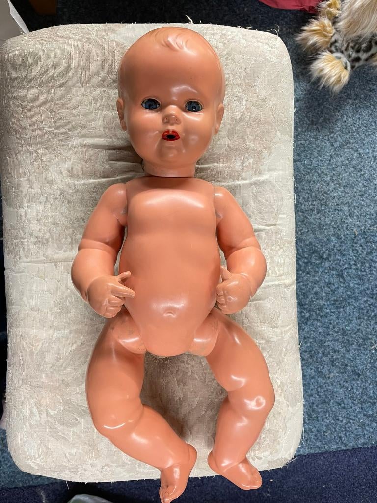 Oude Schildpad Schildkröt pop van 50cm Tortulon, Ophalen of Verzenden, Gebruikt, Pop